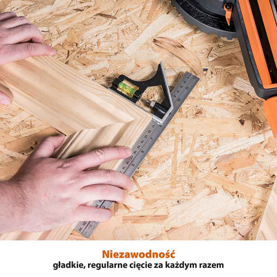 Piła ukośnica Evolution R185SMS+ 185 mm z wielomateriałową tarczą TCT