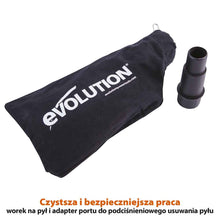 Piła ukośnica Evolution R210SMS+ 210 mm z wielomateriałową tarczą TCT