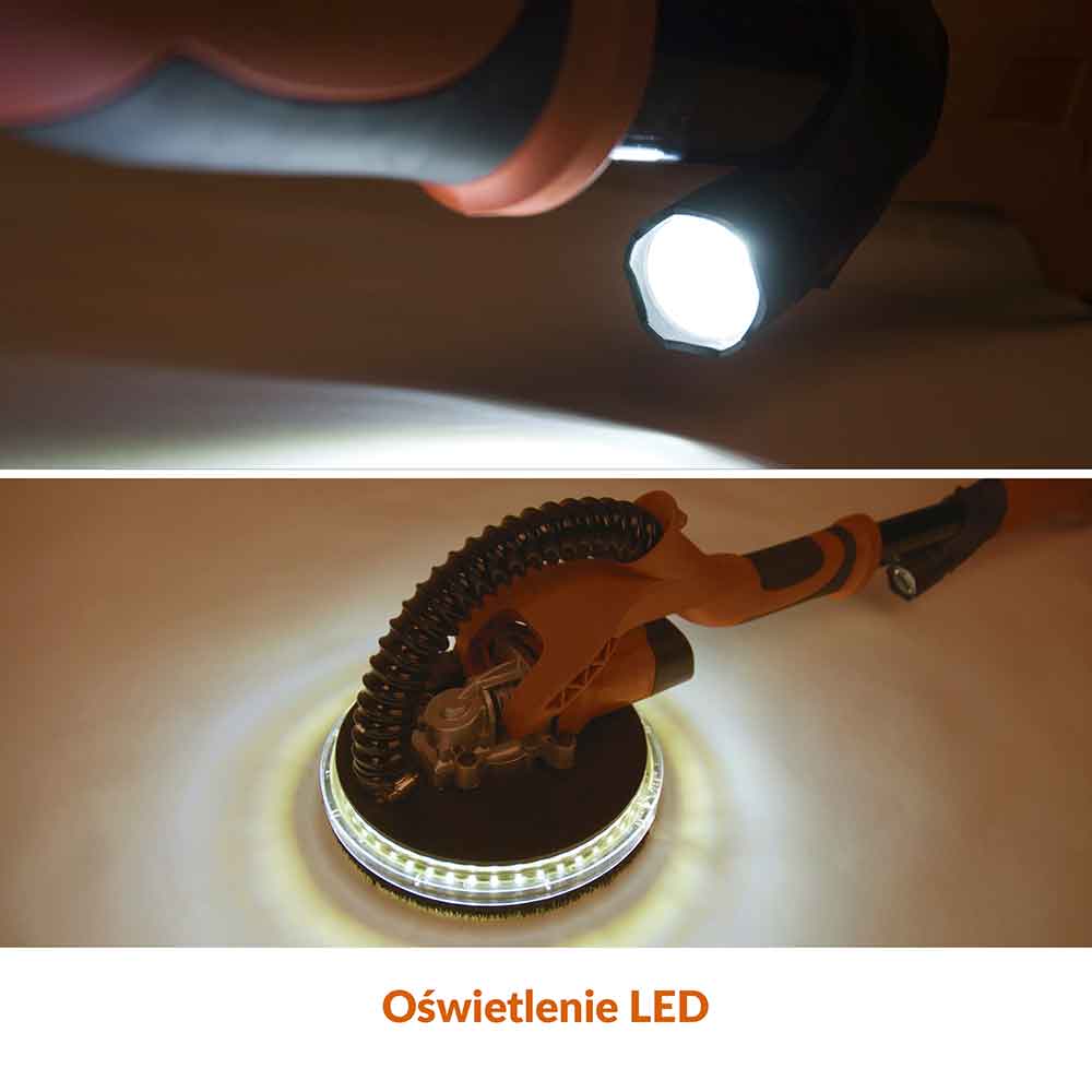 Szlifierka teleskopowa do płyt gipsowo-kartonowych Evolution R225DWS