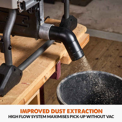 Piła Stołowa Evolution R255TBL 255 mm z tarczą do cięcia wielu materiałów