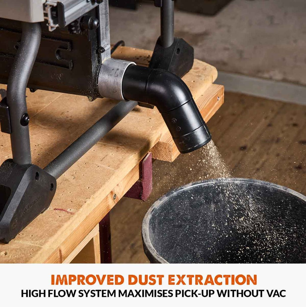 Piła Stołowa Evolution R255TBL 255 mm z tarczą do cięcia wielu materiałów