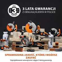 Elektryczna przecinarka tarczowa do betonu Evolution R260DCT-Li z Automatycznym Systemem Zraszania i Akumulatorem