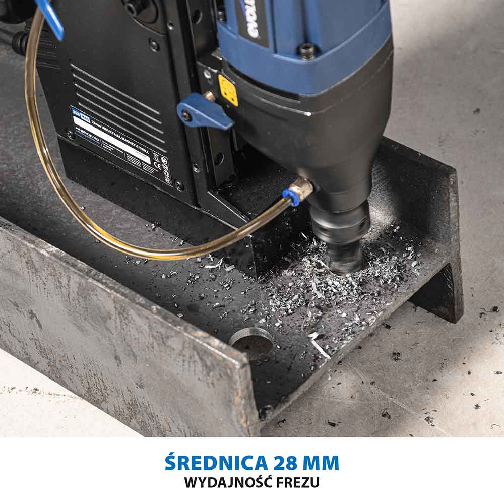 Pakiet wiertarka magnetyczna 28mm Evolution S28MAG + 25mm zestaw (12, 14, 16, 18, 20, 22mm)