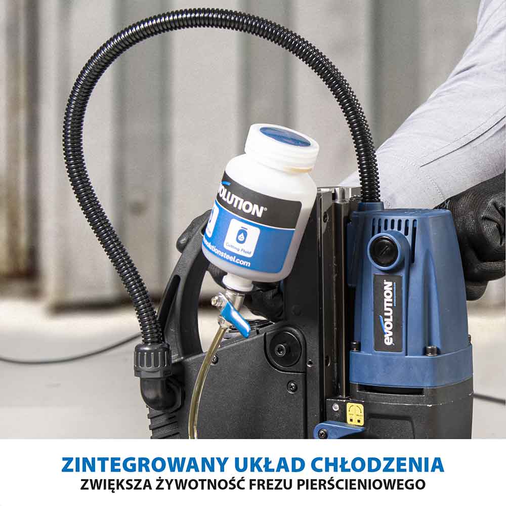 Pakiet wiertarka magnetyczna 28mm Evolution S28MAG + 25mm zestaw (12, 14, 16, 18, 20, 22mm)