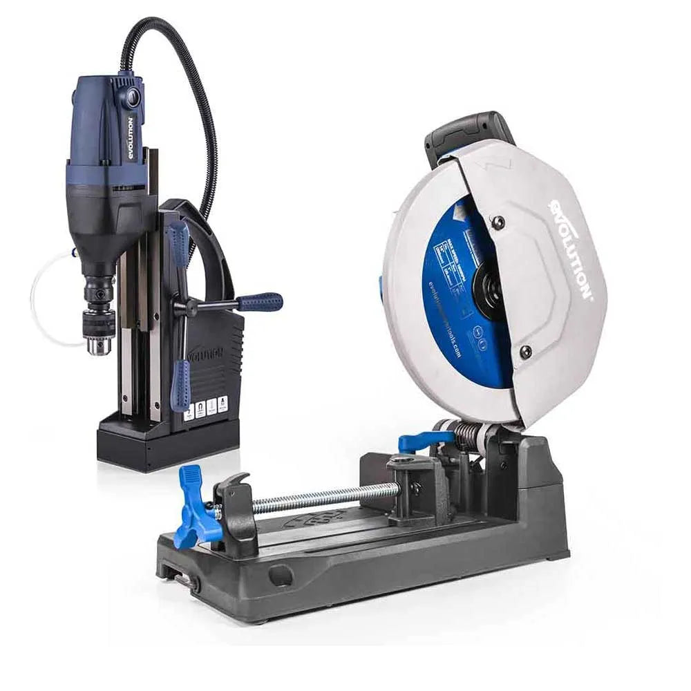 Pakiet przecinarka do metalu Evolution S355CPS + Evolution S28MAG