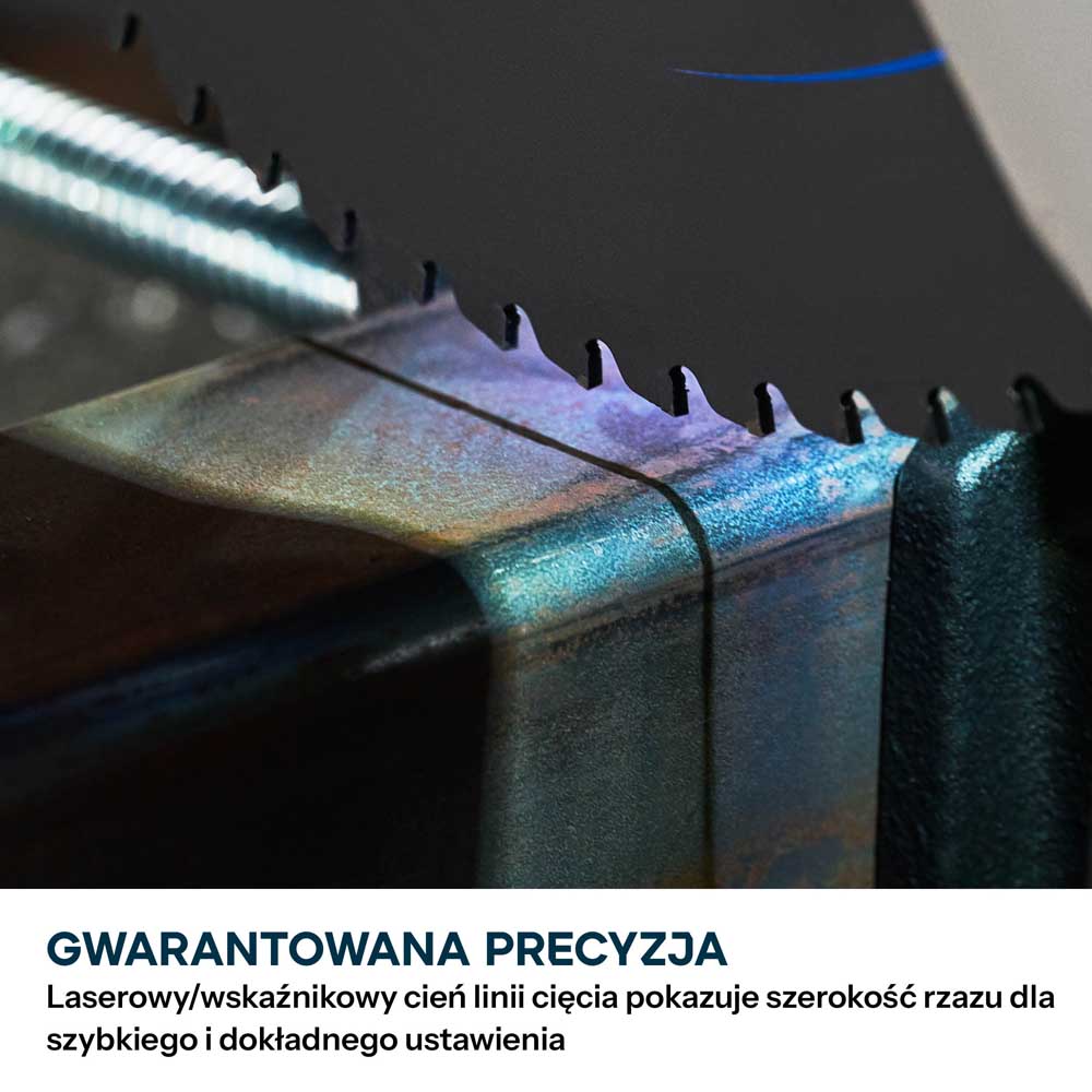 Przecinarka do metalu Evolution S355CPS Gen 2, 355 mm z tarczą EvoMax i inteligentną technologią silnika