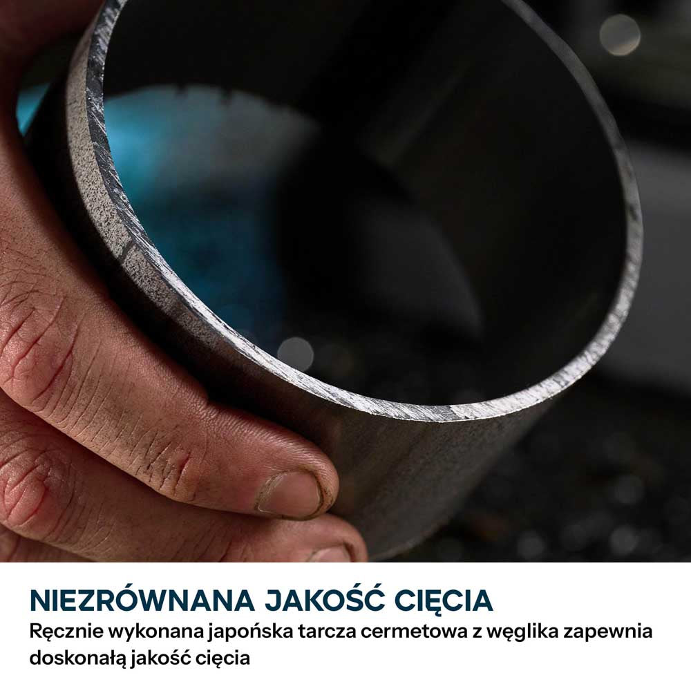 Przecinarka do metalu Evolution S355CPS Gen 2, 355 mm z tarczą EvoMax i inteligentną technologią silnika