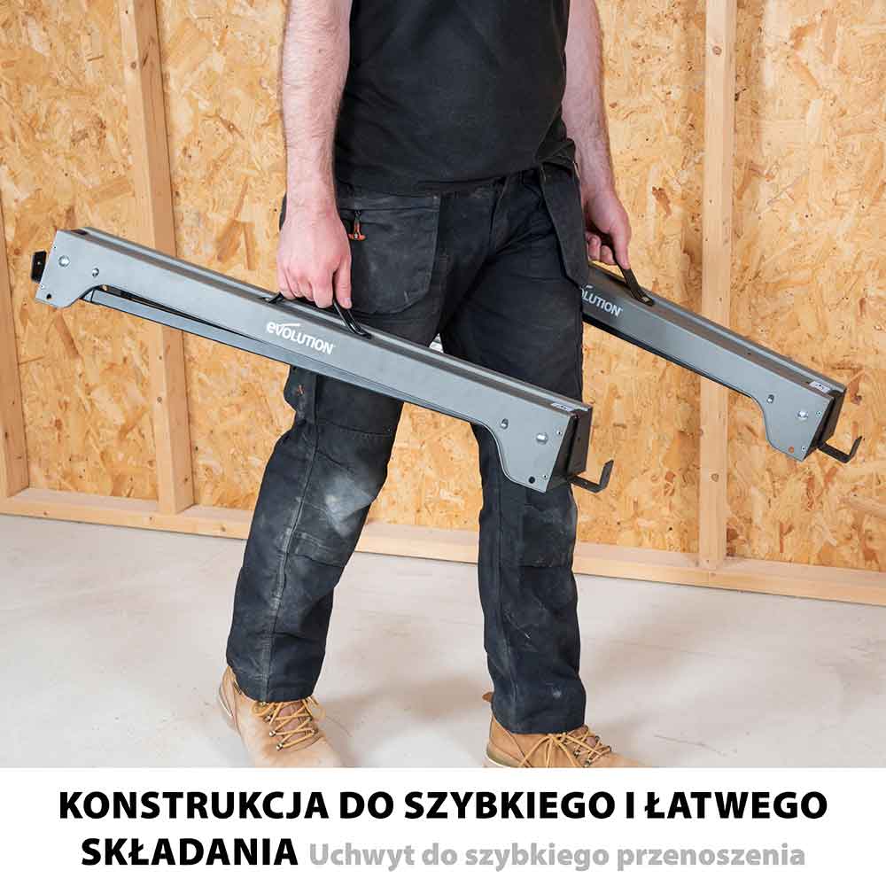 Kozioł metalowy Evolution ze składanymi nogami (2 szt.)