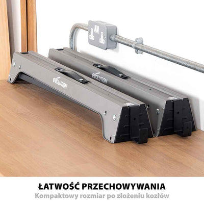 Kozioł metalowy Evolution ze składanymi nogami (2 szt.)