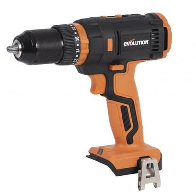 Bezprzewodowa wiertarko-wkrętarka R13CMB-Li firmy Evolution z akumulatorem litowo-jonowym 18 V EXT
