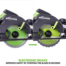 Piła tarczowa Evolution F165CCSL 165mm z wielomateriałową tarczą TCT