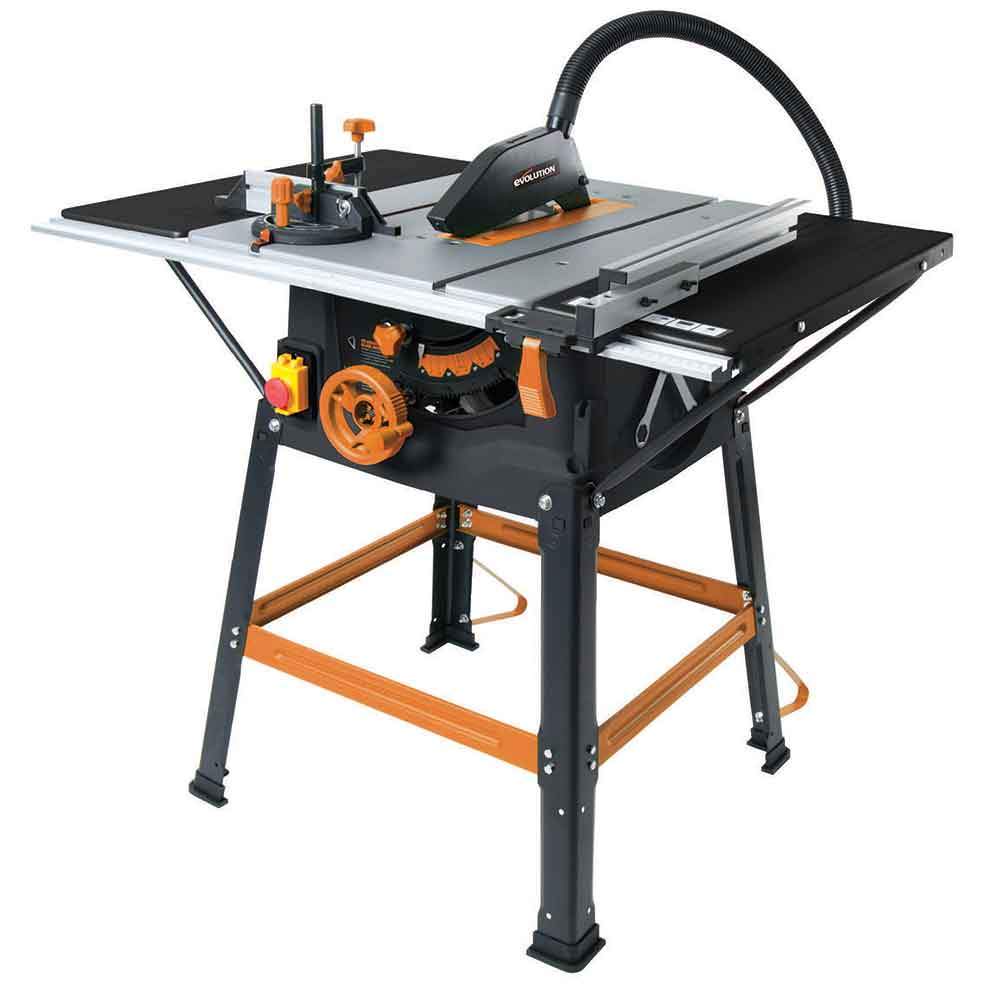 Piła Stołowa Evolution R255MTS 255 mm z tarczą do cięcia wielu materiałów, 1500W