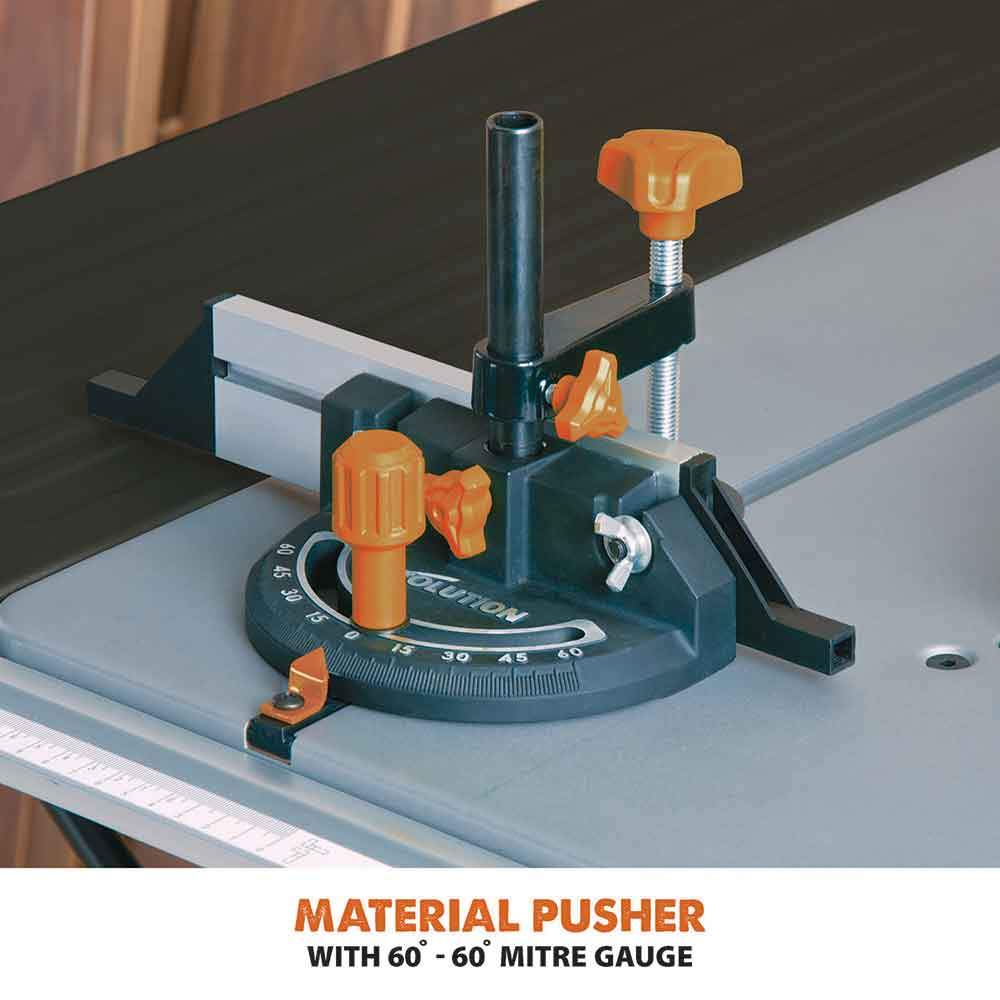 Piła Stołowa Evolution R255MTS 255 mm z tarczą do cięcia wielu materiałów, 1500W