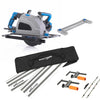 Piła tarczowa Evolution S210CCS 210mm + Szyna prowadząca ST1400-G2 1,4 m (700 mm x 2)