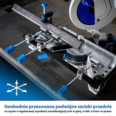 Pakiet przecinarka do metalu Evolution S355MCS 355 mm z tarczą do cięcia metalu + Evolution EVOMAG42