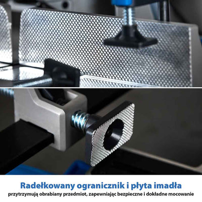 Pakiet przecinarka do metalu Evolution S355MCS 355 mm z tarczą do cięcia metalu + Evolution EVOMAG42