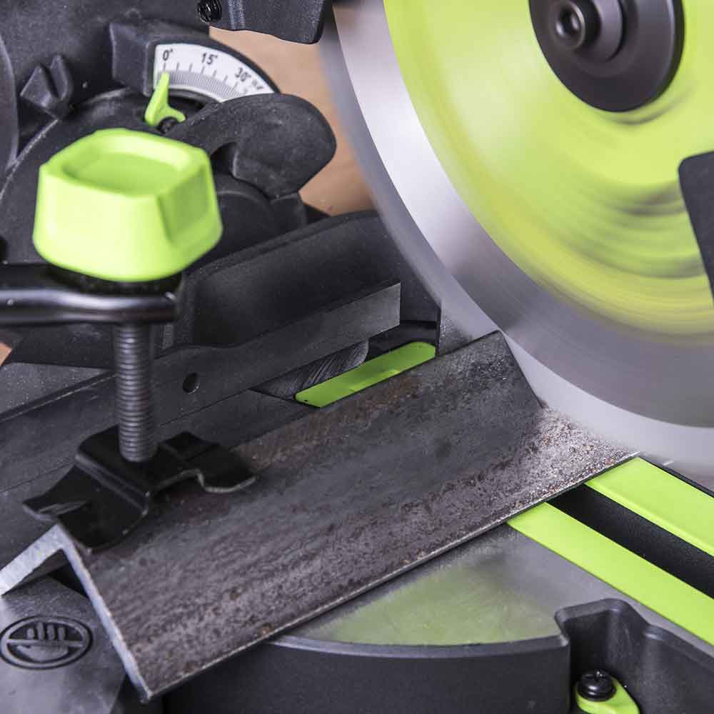 Piła ukośnica Evolution F255SMS 255 mm z wielomateriałową tarczą TCT