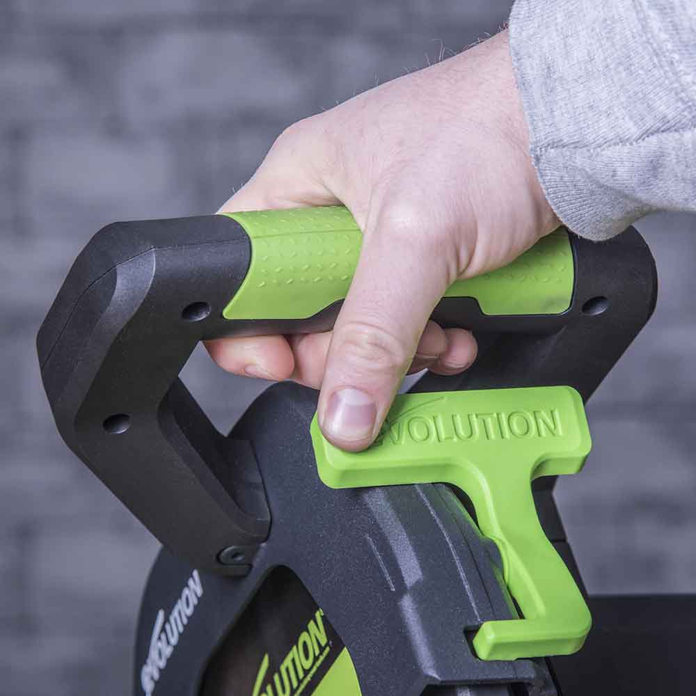 Piła ukośnica Evolution F255SMS 255 mm z wielomateriałową tarczą TCT