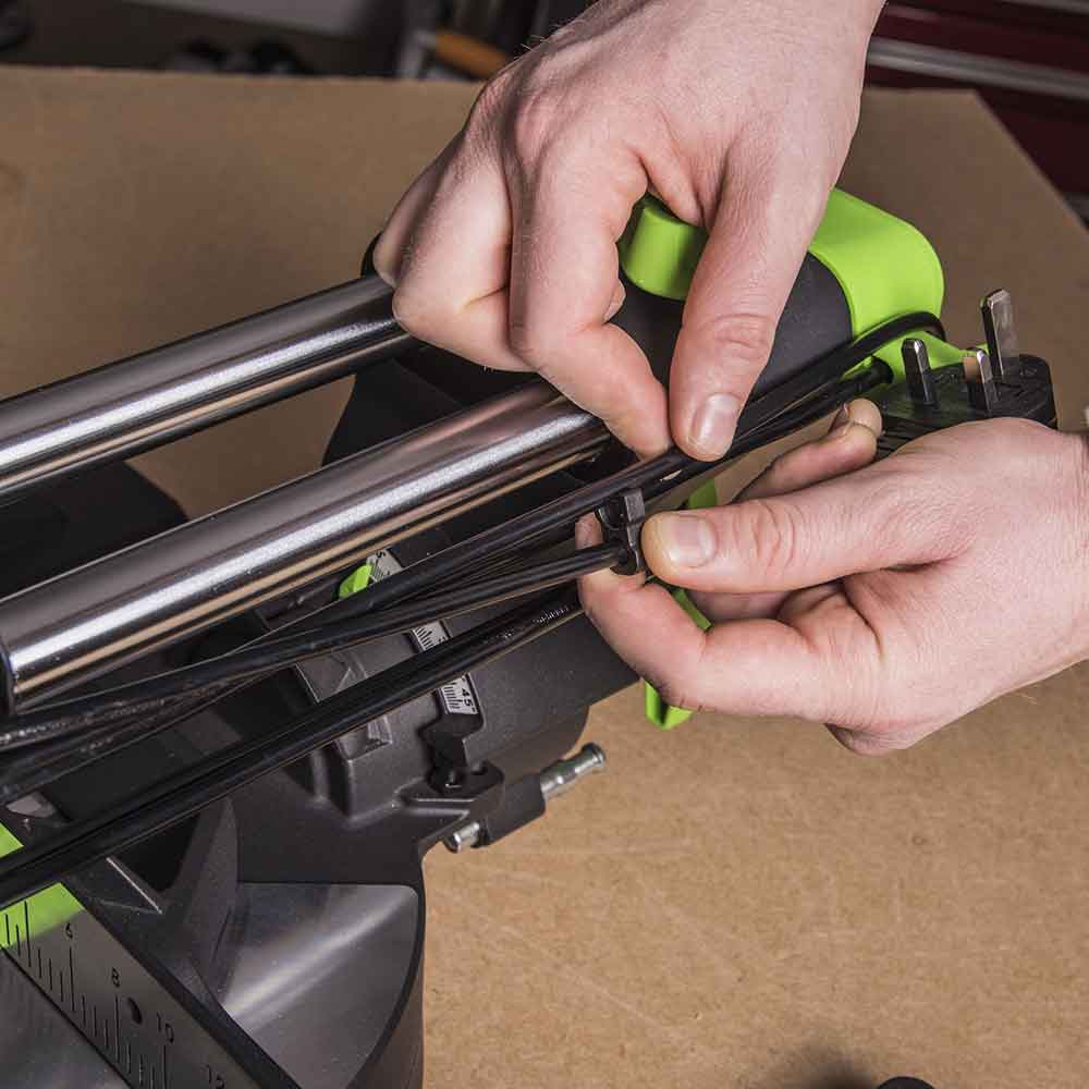 Piła ukośnica Evolution F255SMS 255 mm z wielomateriałową tarczą TCT