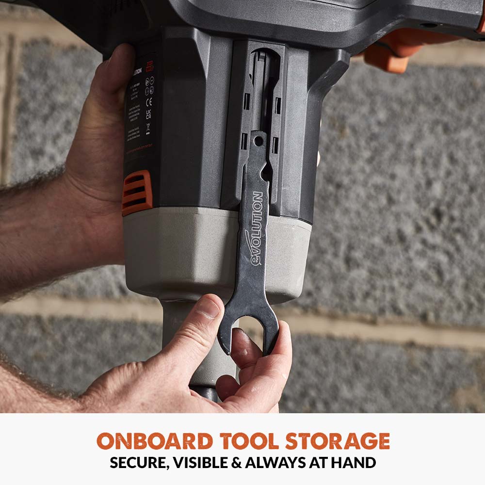 Evolution R120MXR-Li Mikser akumulatorowy 18 V Li-Ion EXT z łopatką Multi-Mix 120 mm