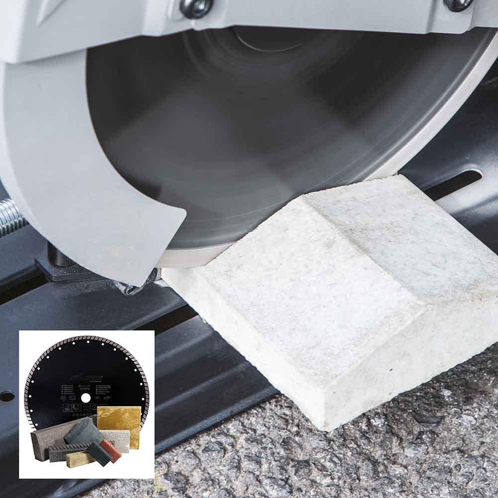 Piła tarczowa Evolution R355CPS 355 mm z tarczą wielomateriałową