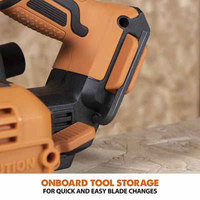 Akumulatorowa piła tarczowa Evolution R185CCS-Li 185 mm 18V Li-Ion EXT z wielomateriałową tarczą TCT